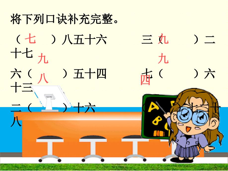 《用7、8、9的乘法口诀求商_》PPT课件_第2页