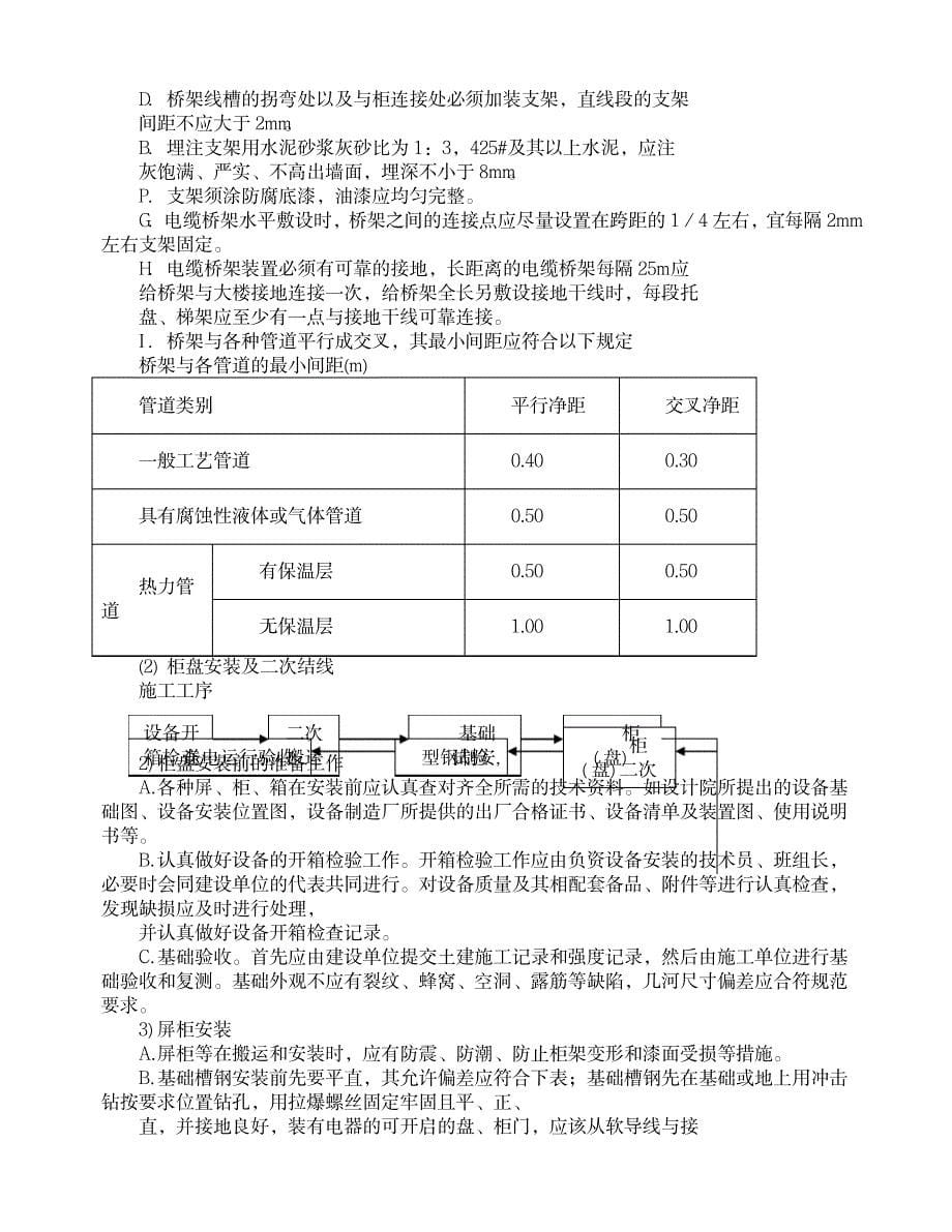 建筑工程低压配电与照明施工方案_第5页