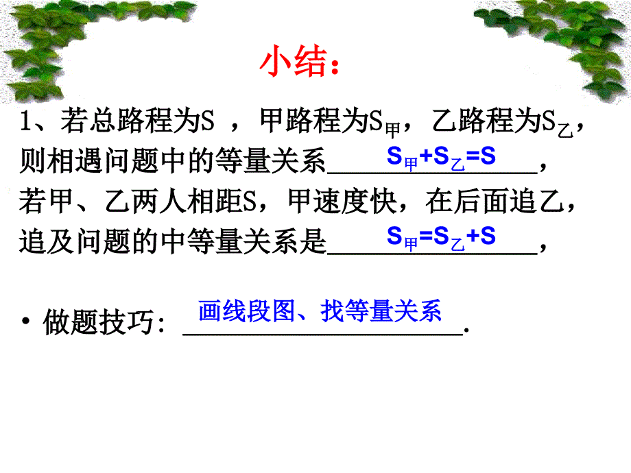 二元一次方程组的应用行程问题_第4页