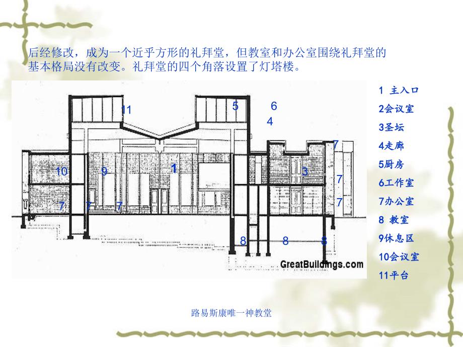 路易斯康唯一神教堂课件_第4页