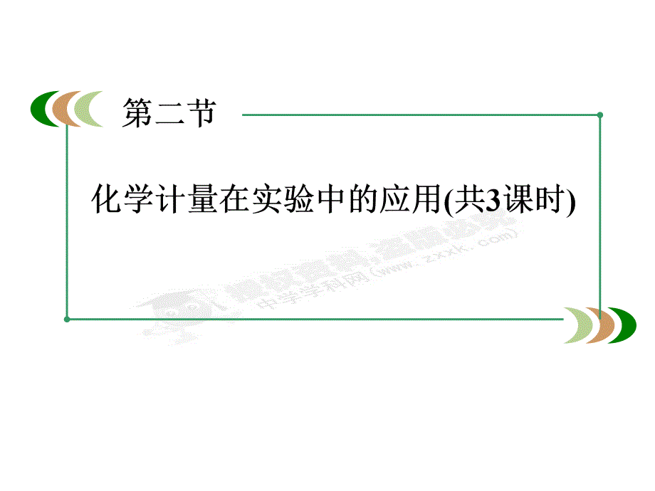 高中化学必修1课件：1-2-1物质的量的单位——摩尔_第2页