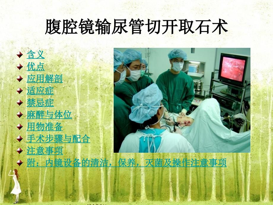 腹腔镜下输尿管切开取石术课件_第2页