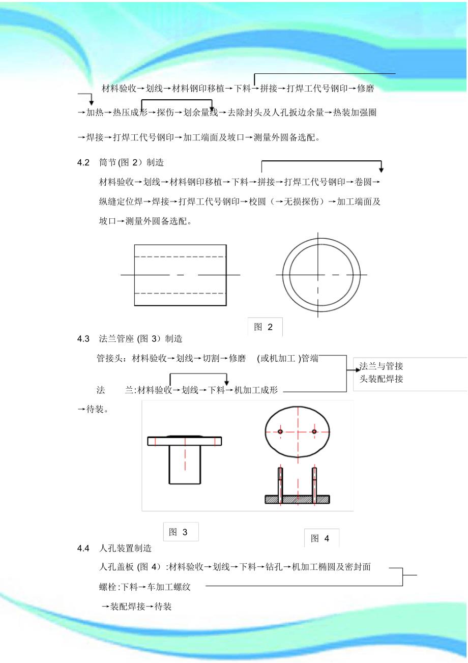 工业锅炉典型工艺规程锅筒制造_第4页