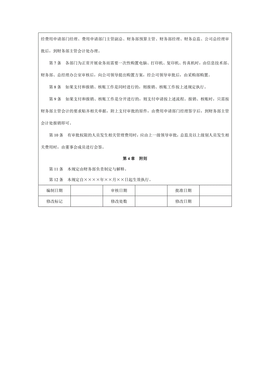 管理费用分析控制制度_第4页