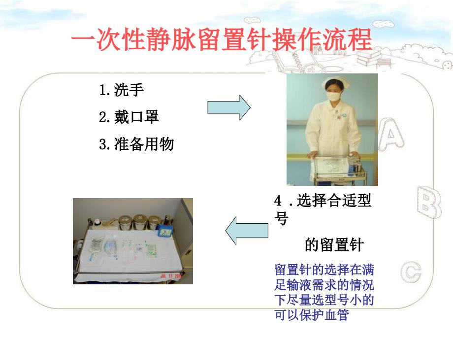 一次性静脉留置针操作流程_第3页