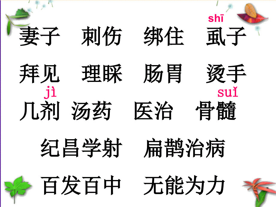 四年级语文下册第8单元29.寓言两则纪昌学射扁鹊治病课件2新人教版.ppt_第4页