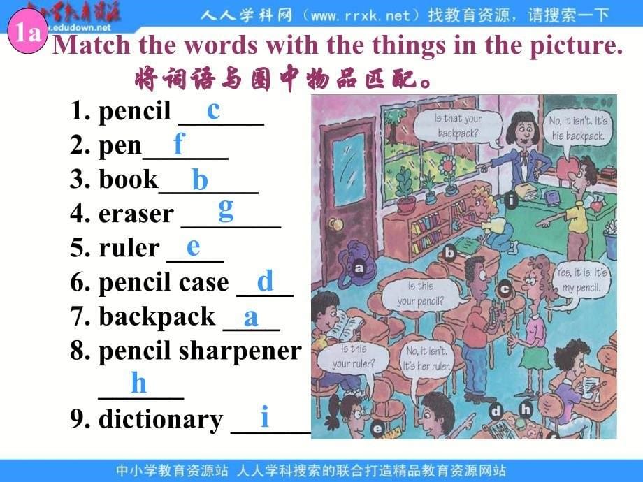 新人教版七上Unit 2Is this you pencil(period 1)pt课件_第5页