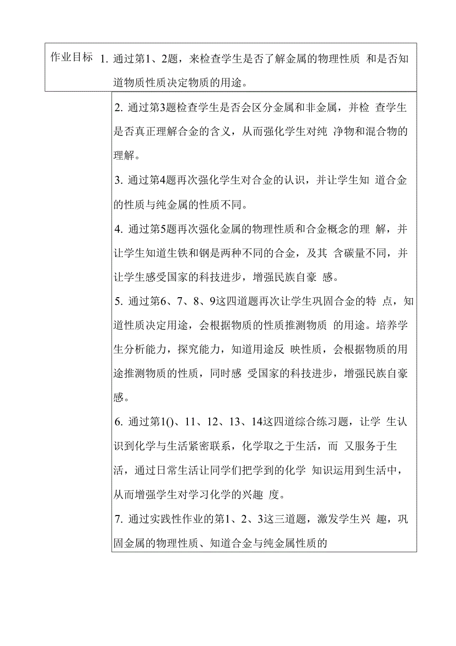 初中双减作业设计：初中化学九年级作业设计优秀案例（共两篇）_第3页