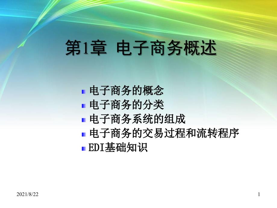 电子商务培训教材推荐课件_第1页