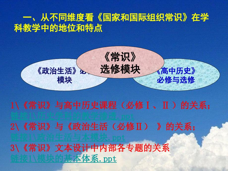 高中思想政治国家与国际组织讲座：深度解读及教学建议_第3页