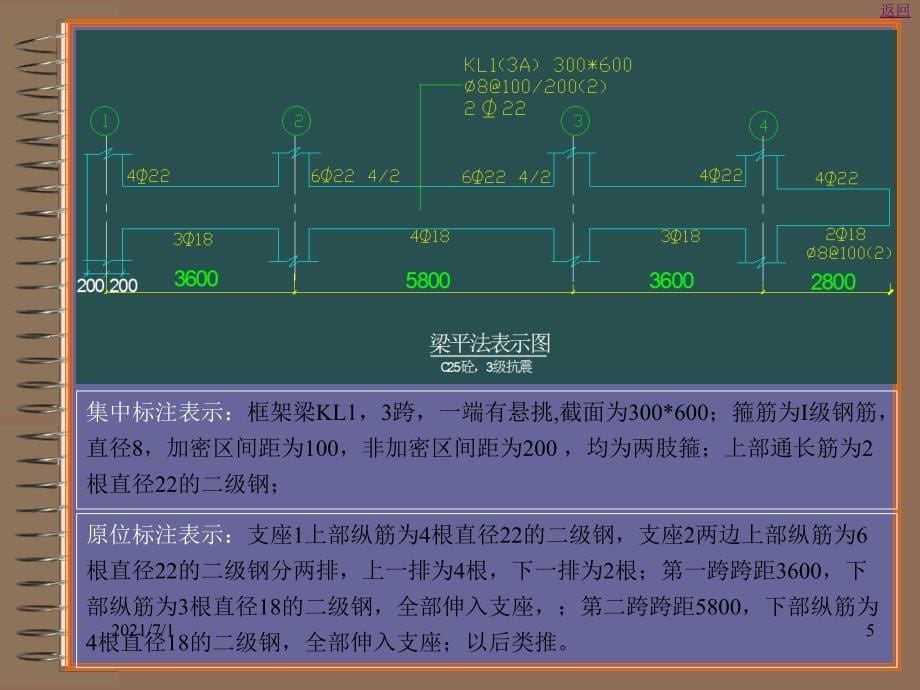 钢筋平法配筋计算讲解_第5页