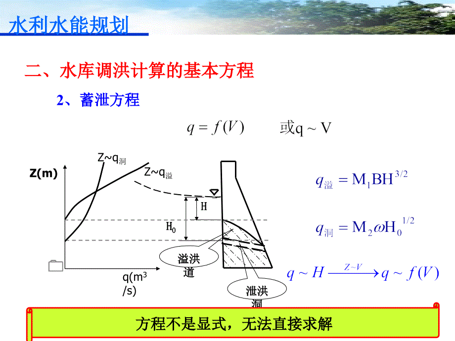 水库调洪演算的原理和方法_第4页