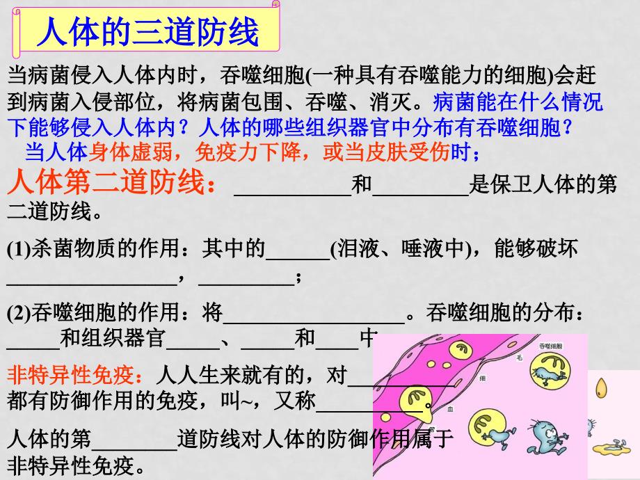 八年级生物第二节免疫与计划免疫（共10张PPT）课件人教版_第3页