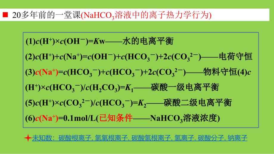 高中化学探究NaHCO3溶液_第3页