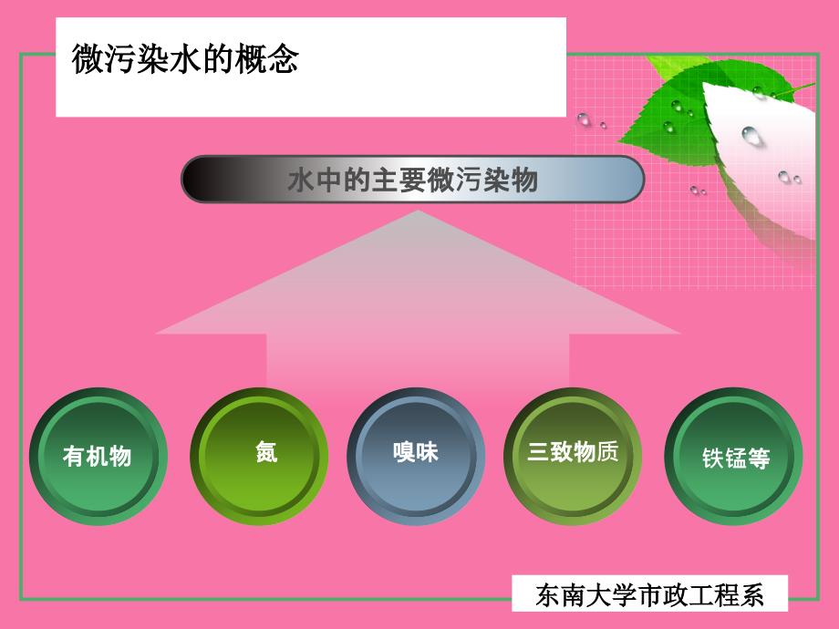 微污染水处理技术ppt课件_第4页