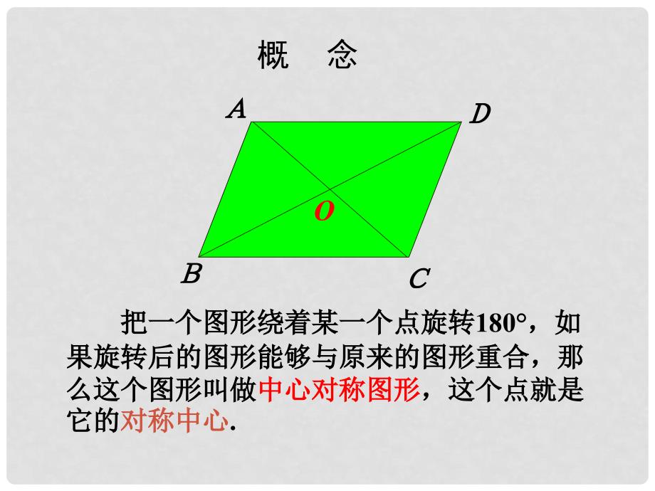 山东省宁津县育新中学 七年级数学下册《中心对称图形》课件_第3页