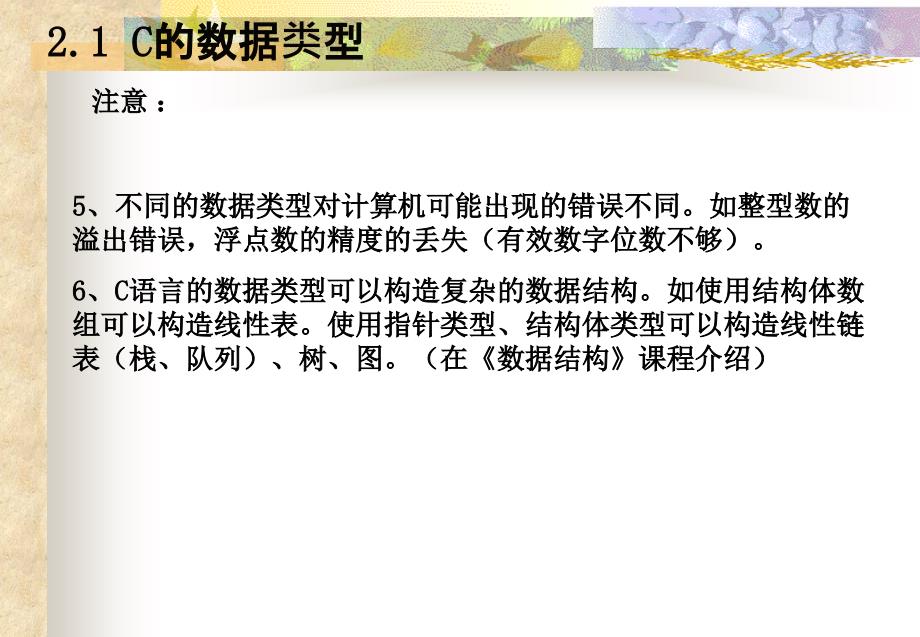 c语言课件第二章数据类型运算符与表达式.ppt_第4页