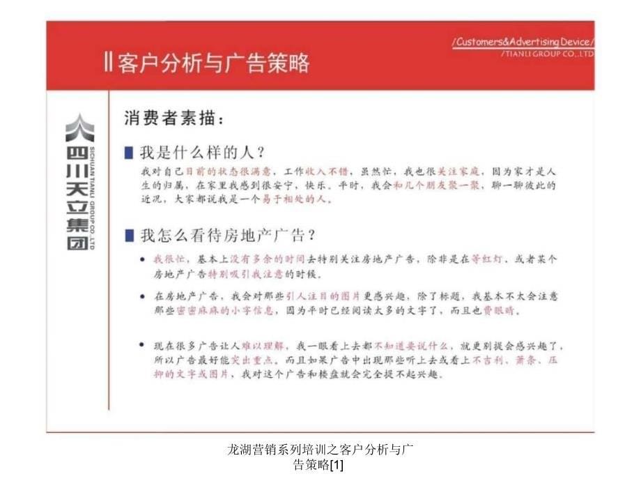 龙湖营销系列培训之客户分析与广告策略1课件_第5页