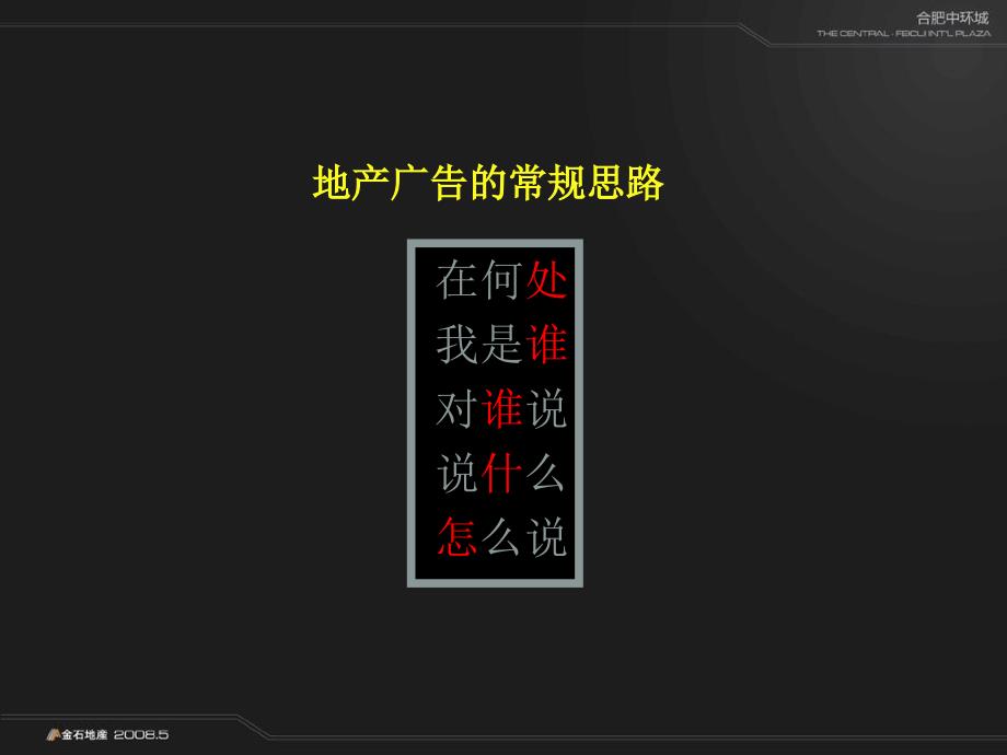 合肥金石地产中环城项目广告策略策划案_第3页