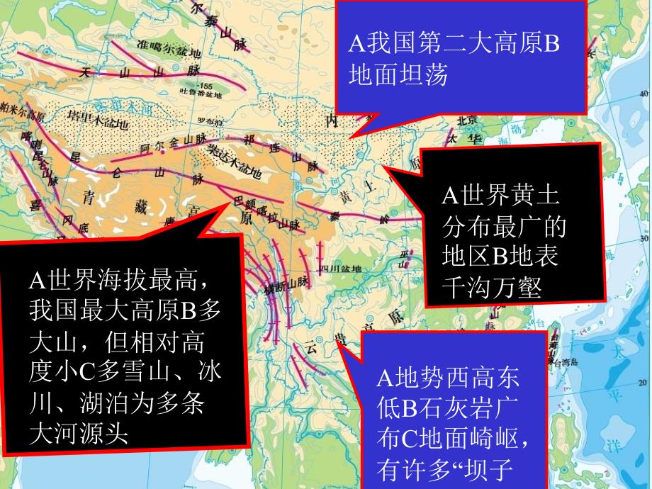 中国的地形气候_第4页