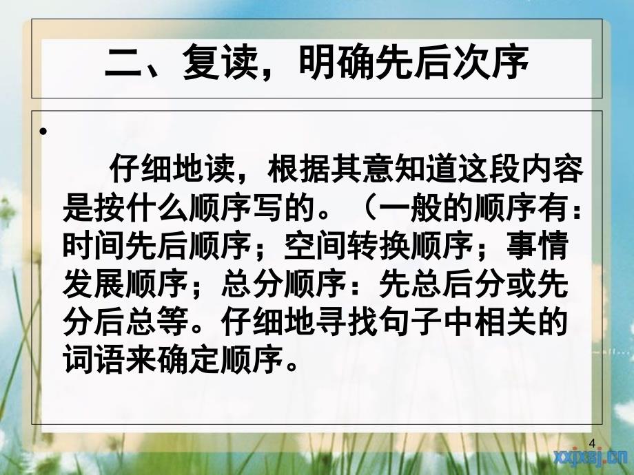 小学语文句子排序课堂PPT_第4页