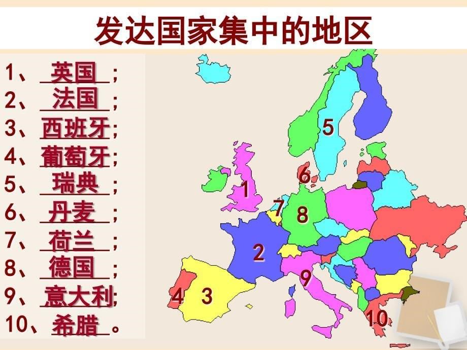 七年级地理下册第八章第二节欧洲西部的课件人教新课标版_第5页