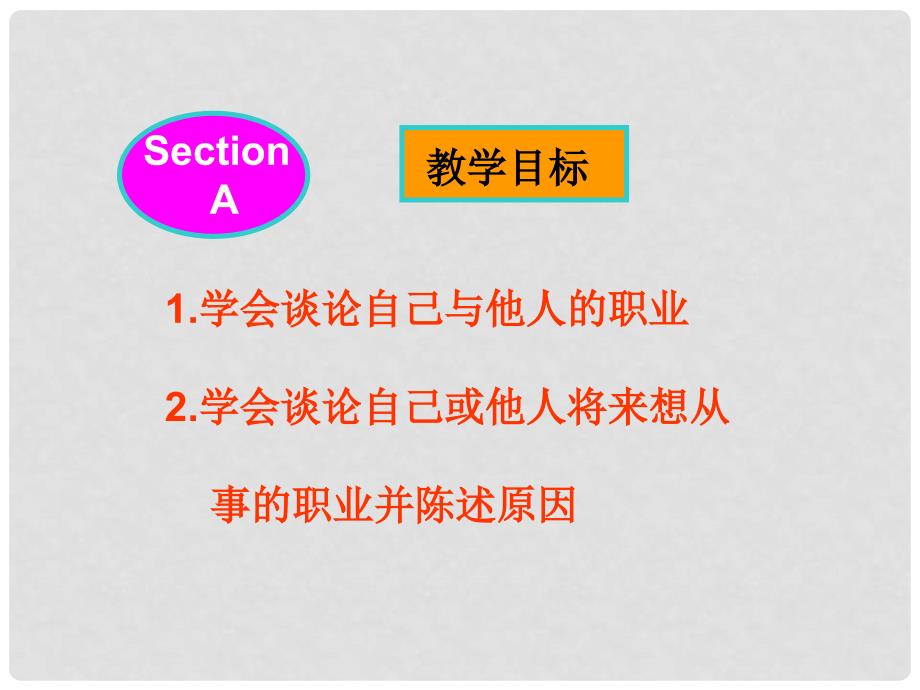 七年级英语下册 第四单元I want to be an actor课件 人教新目标版_第3页