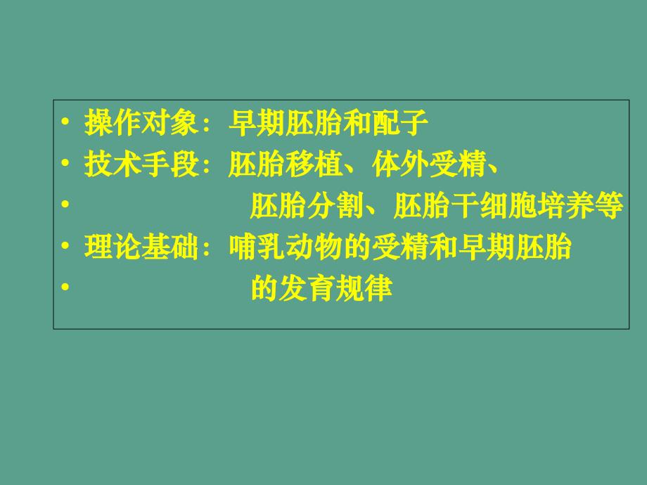 体内受精和早期胚胎发育新人教选修ppt课件_第3页