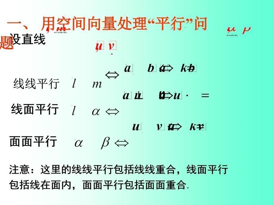 1222向量方法(二)平行和垂直_第5页