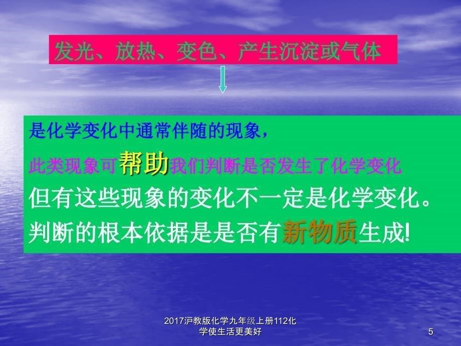 沪教版化学九年级上册112化学使生活更美好课件_第5页