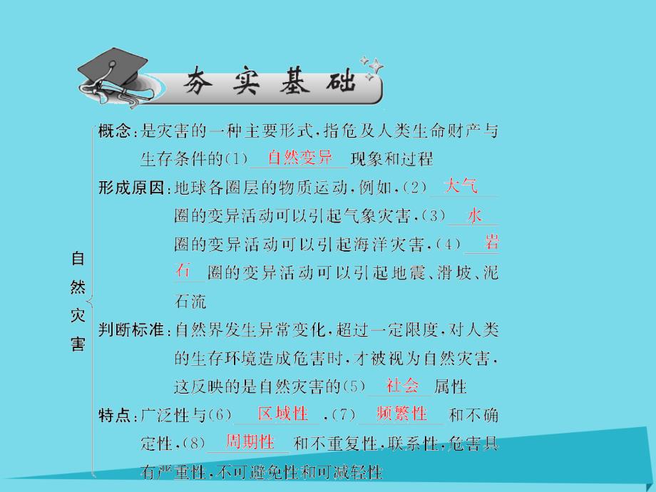 高三地理 第十七单元 自然灾害与防治 第一讲 自然灾害发生的主要原因及危害_第4页