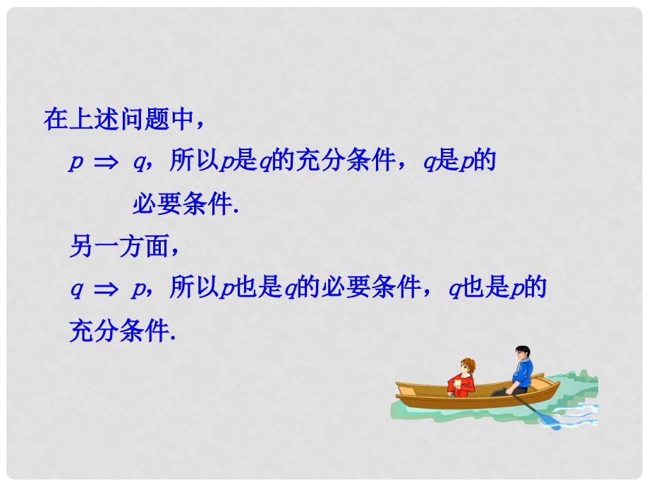 高中数学 第一章 常用逻辑用语 1.2.2 充要条件课件2 新人教A版选修11_第3页