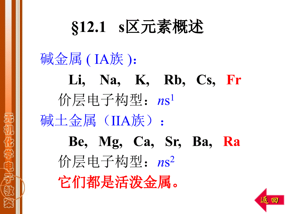 无机化学课件：第十二章 s区元素_第2页