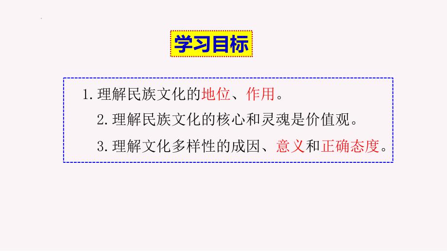 【课件】文化的民族性与多样性+课件-高中政治统编版必修四哲学与文化_第2页