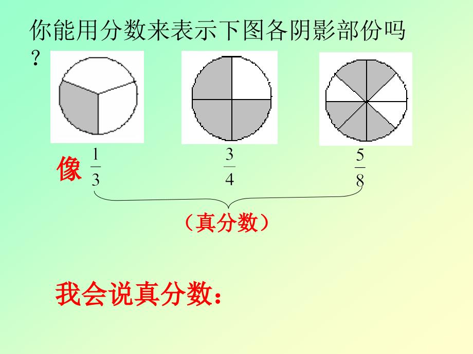 西师大版数学五下2.2真分数 假分数课件1_第2页