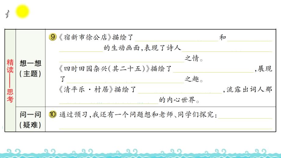 部编版四年级语文下册 1.古诗词三首公开课课件_第4页