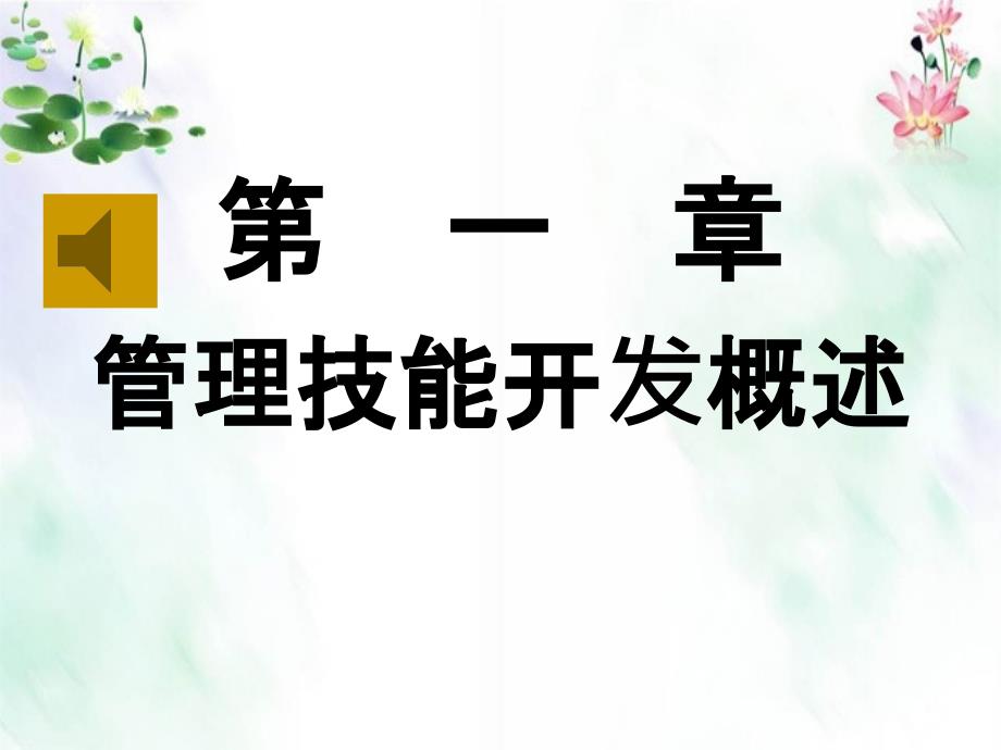 管理工作技能开发第一章管理工作技能开发绪论_第2页