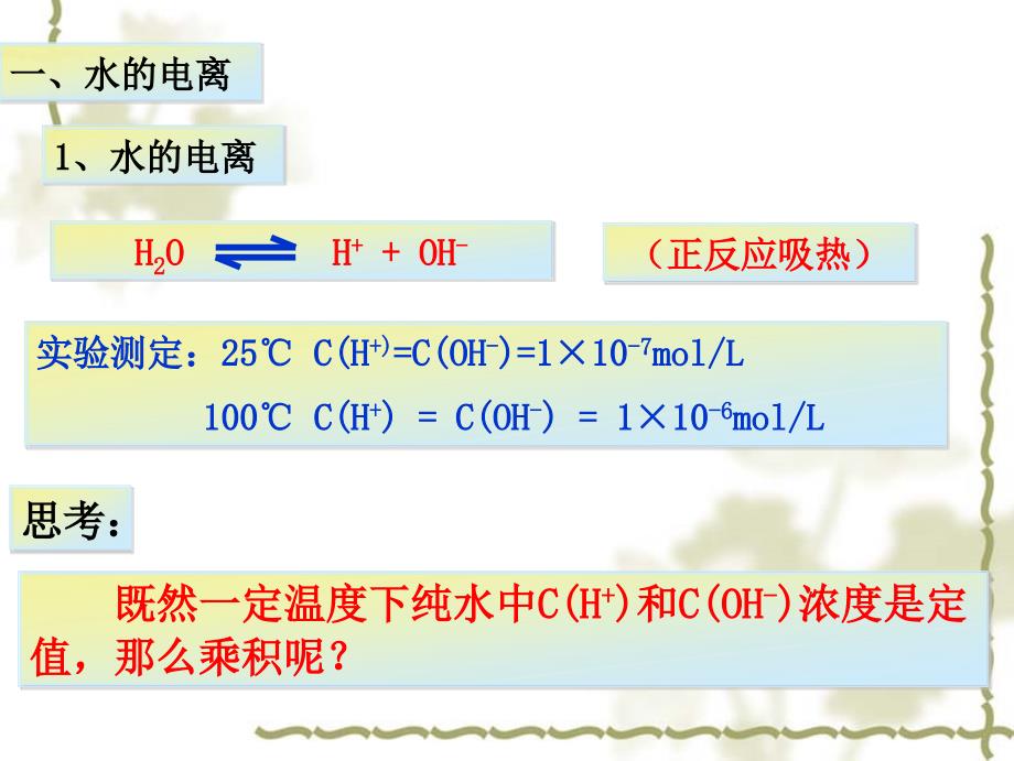 水的电离和溶液的pH值2_第2页