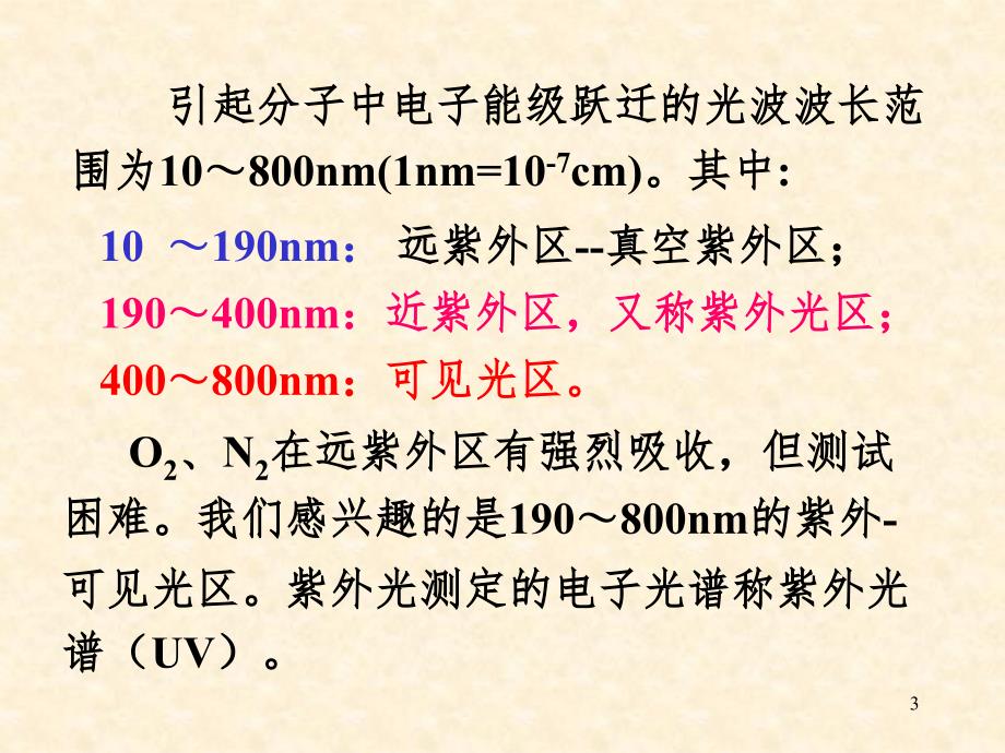 紫外光谱课程PPT课件_第3页