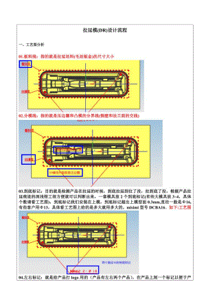 拉延模(DR)设计流程(详细设计步骤)