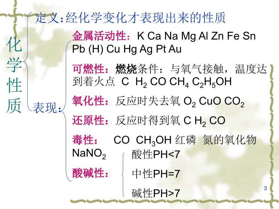 物质性质和变化_第3页