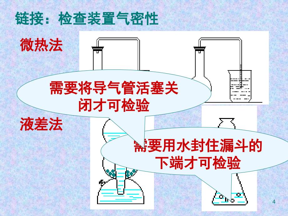 化学实验复习二化学实验基本操作_第4页