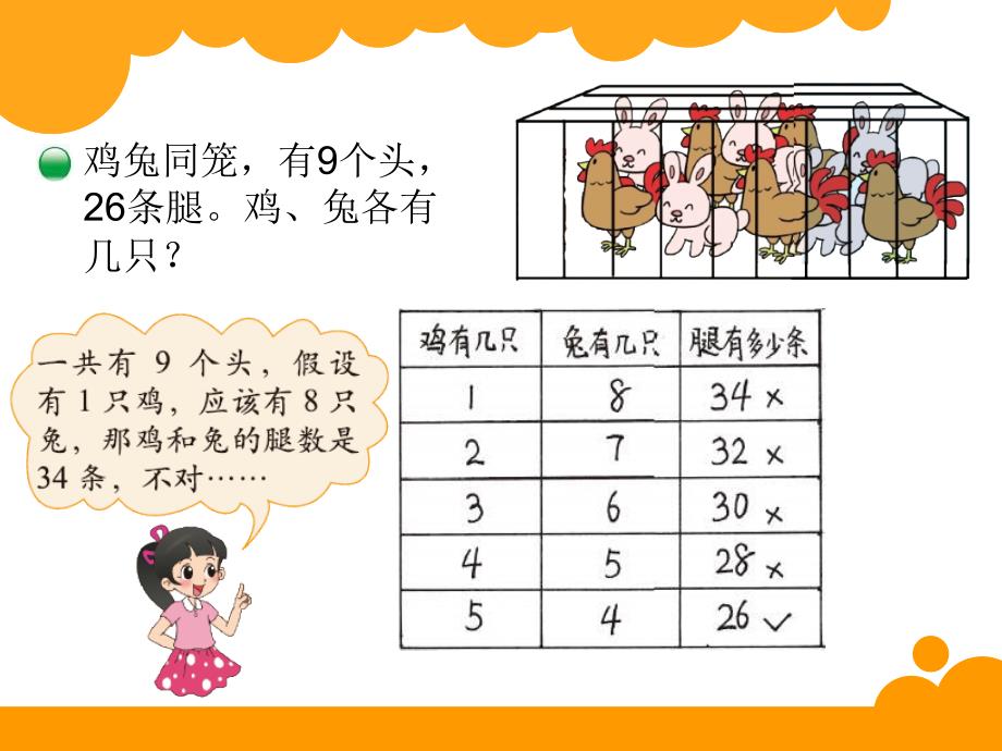 新北师大版五年级上册数学课件：6尝试与猜测_第4页