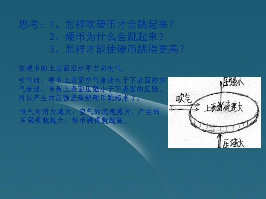 九年级物理流体的压强与流速的关系课件人教新课标版_第5页