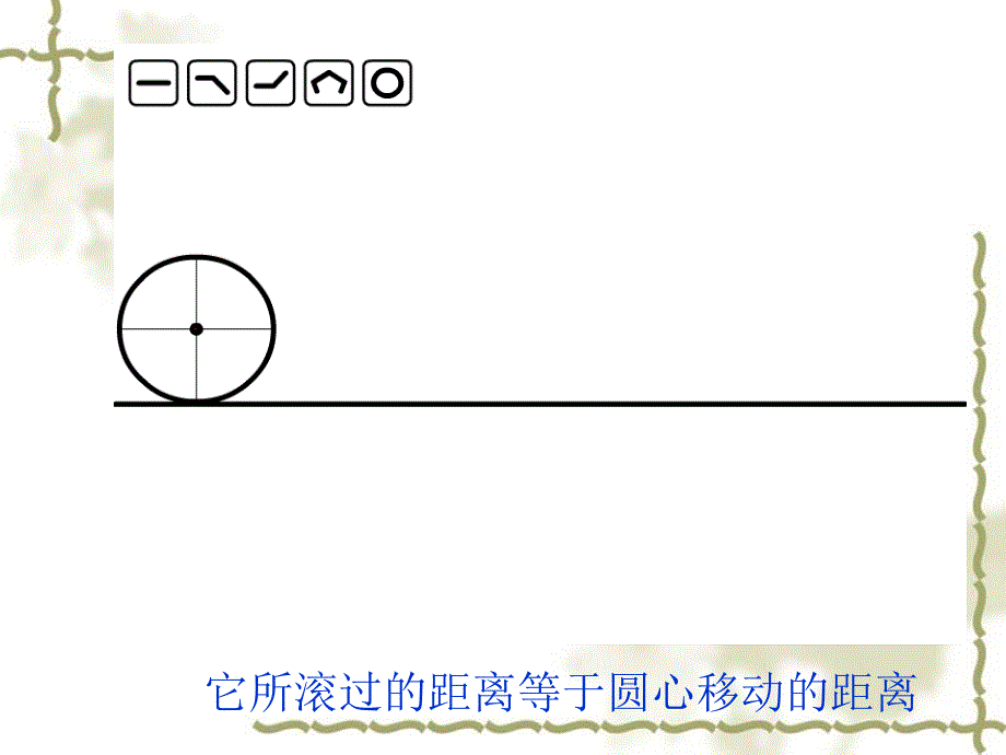 新华东师大版九年级数学下册27章圆综合与实践硬币滚动中的数学课件7_第4页