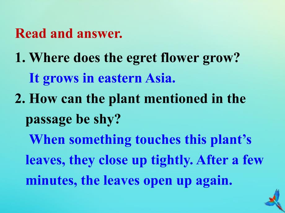 八年级英语下册 Unit 2 Plant a Plant Lesson 11 Amazing Plants参考课件 （新版）冀教版_第4页