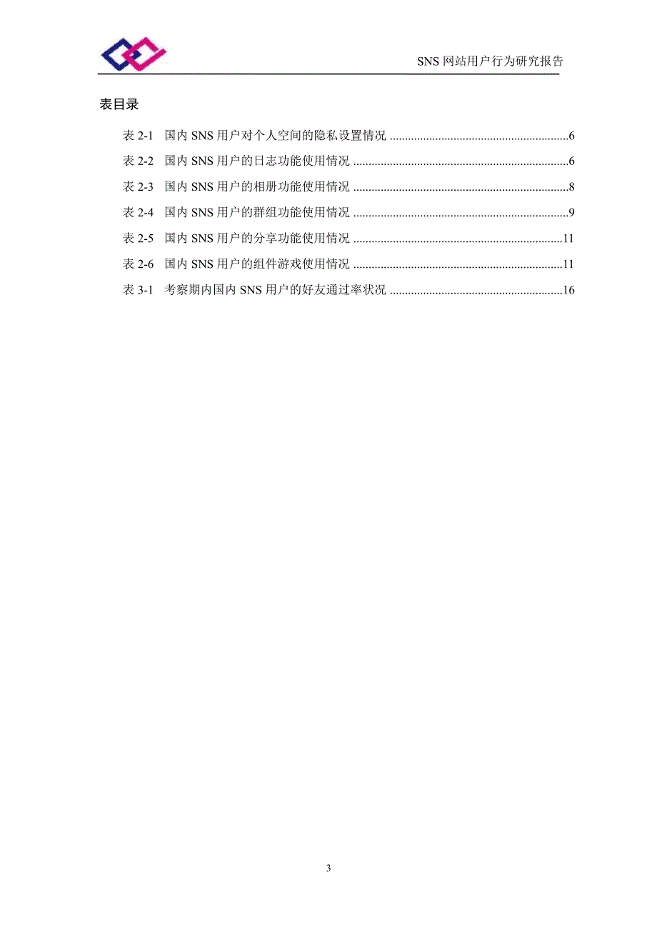 国内SNS网站用户行为研究分析报告_第4页