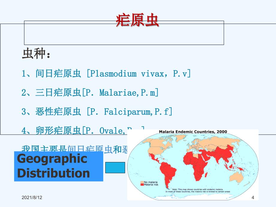 疟原虫生活史讲座_第4页