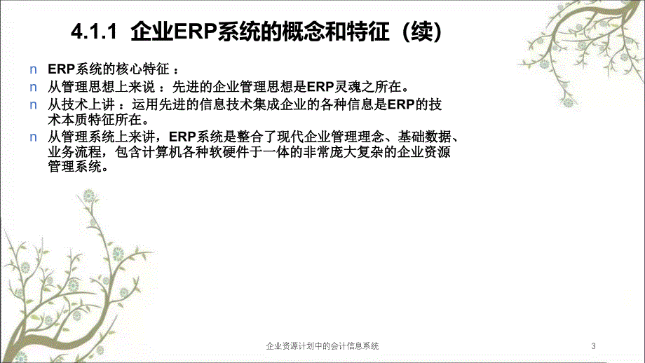 企业资源计划中的会计信息系统课件_第3页