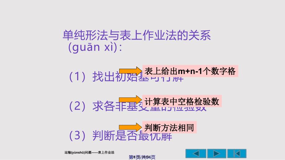4-2表上作业法实用教案_第1页